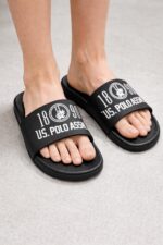 Polo Street Siyah Günlük Terlik - Görsel 3