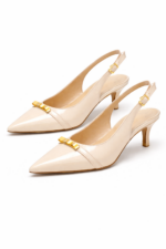 Siyah Topuklu Ayakabı - Görsel 6