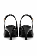 Siyah Topuklu Ayakabı - Görsel 3