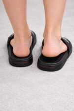 Polo Street Siyah Günlük Terlik - Görsel 4