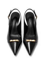 Siyah Topuklu Ayakabı