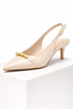 Siyah Topuklu Ayakabı - Görsel 8