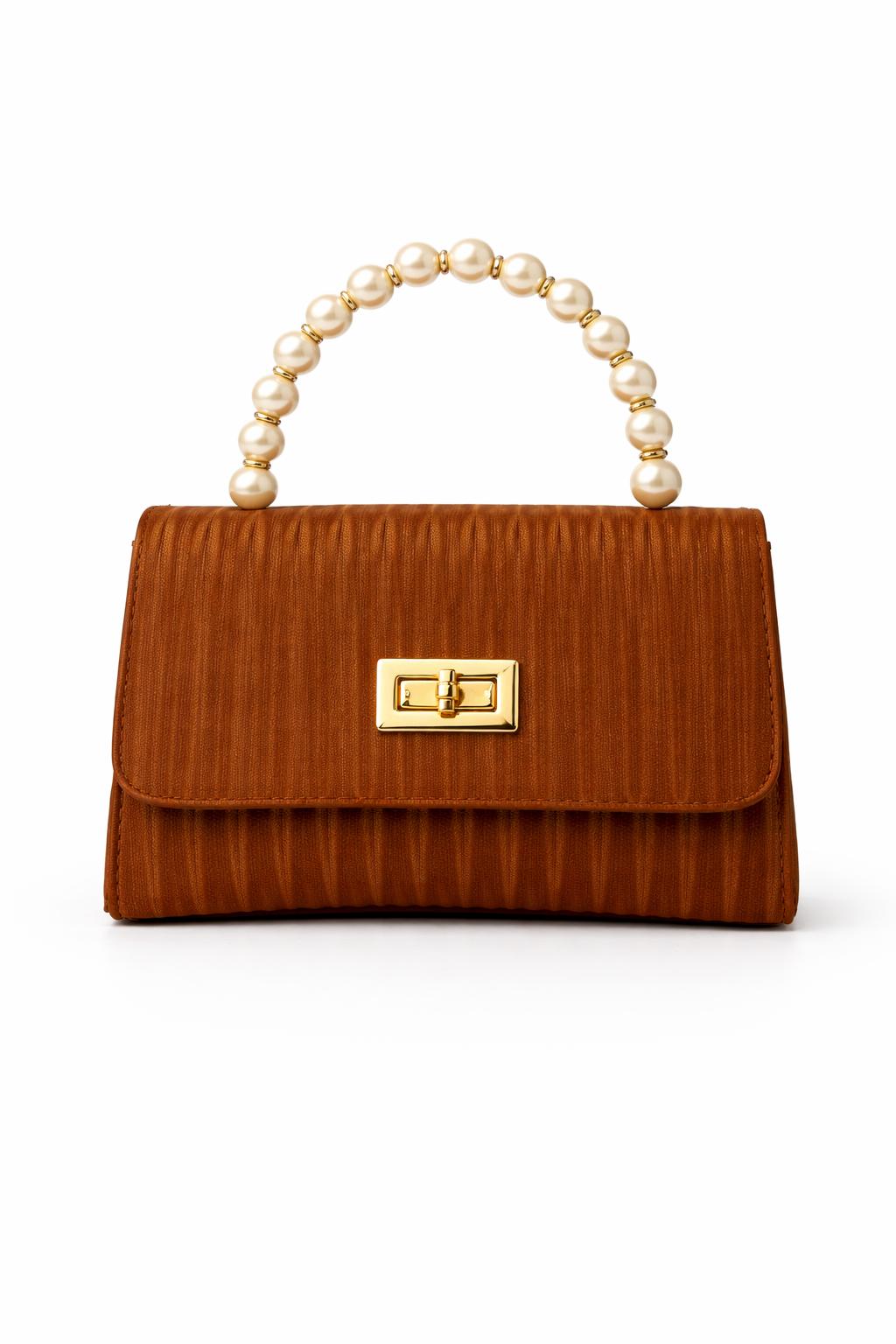 WhatsApp Image 2026-02-17 at 21.16.03 (1) Gold Halka Detaylı Zincirli Kol Çantası - Görsel 1