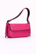Fuşya Mini Omuz Çantası - Görsel 5