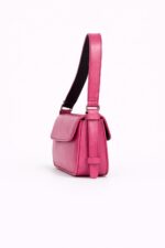 Fuşya Mini Omuz Çantası - Görsel 2