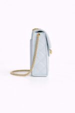 Mira Buz Mavisi Zincirli Mini Çanta - Görsel 4