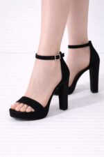 Luna Black Platform Topuklu - Görsel 4