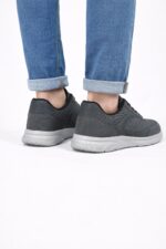Antrasit Günlük Erkek Sneaker – Hafif Taban Casual Spor Ayakkabı - Görsel 2