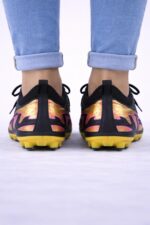 AirVolt Shadow Gold Elite Krampon – Siyah / Gold / Neon Pembe - Görsel 5