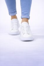 Biew Urban Pure Beyaz Sneaker – Minimal Platform Günlük Ayakkabı - Görsel 3