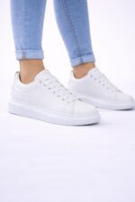 Biew Urban Pure Beyaz Sneaker – Minimal Platform Günlük Ayakkabı