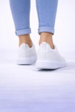 Biew Urban Pure Beyaz Sneaker – Minimal Platform Günlük Ayakkabı - Görsel 5