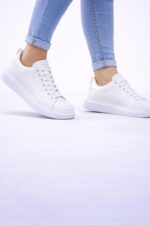 Biew Urban Pure Beyaz Sneaker – Minimal Platform Günlük Ayakkabı - Görsel 4