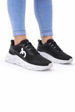 Edventure AirStep Siyah Sneaker – Beyaz Taban Günlük Spor Ayakkabı