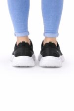 Edventure AirStep Siyah Sneaker – Beyaz Taban Günlük Spor Ayakkabı - Görsel 3