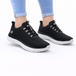Jagulep FlexWalk Siyah Günlük Sneaker – Hafif ve Nefes Alabilir
