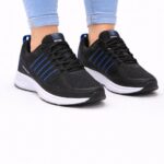 Luttoon Dynamic Air Siyah-Mavi Spor Sneaker